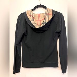 Burberry black track suit,